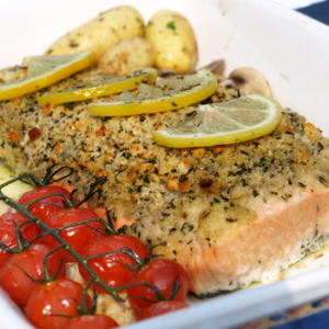 SALMON SIDE HERB CRUST