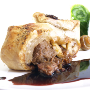 prepared venison game - VENISON EN CROUTE