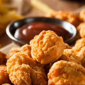 coated poultry popcorn chicken